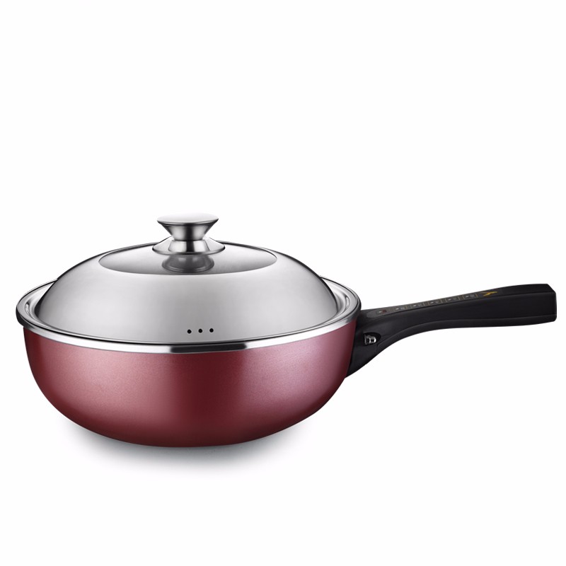 电炒锅电饭炒锅多功能家用电炒菜锅