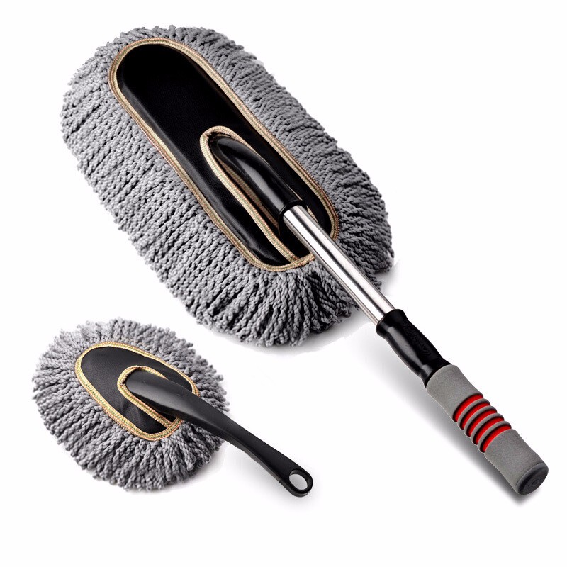 汽车掸子微纤维子母掸子洗车拖把