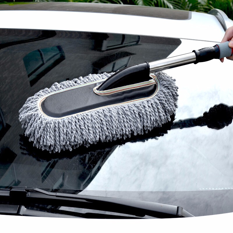 汽车掸子微纤维子母掸子洗车拖把